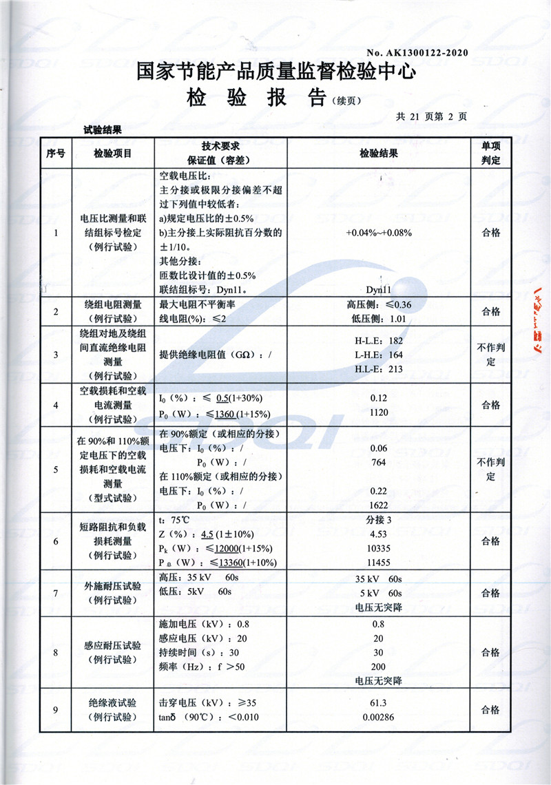 高低压试验报告-S11-1250榆次榆次榆次油浸式变压器-2.jpg